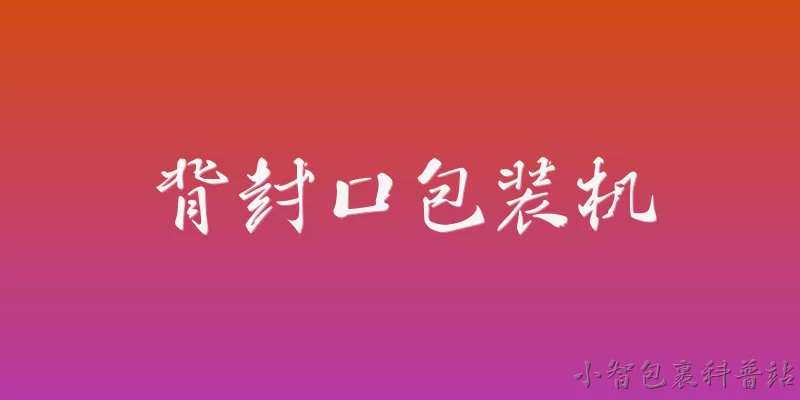 背封口包装机:2026年背封口包装机在智能化方面有哪些新升级？ - 2026最新包装机问答知识盘点大全