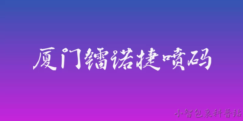 厦门镭诺捷喷码